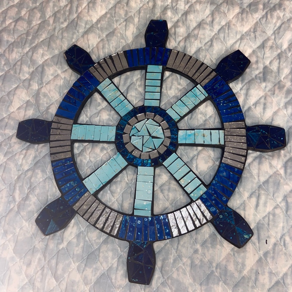 Mosaic wall art